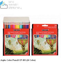 Jual Pensil Gambar 24 Warna Joyko Color Pencil CP-101 (24 Color) terlengkap di toko alat tulis