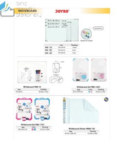 Contoh Joyko Whiteboard  WB-110 Papan Tulis merek Joyko