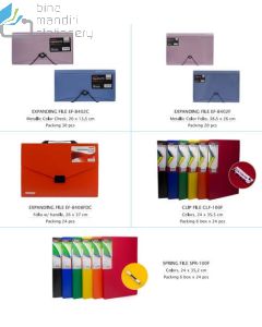 Foto alat tulis Kantor merk Kenko terlaris type Kenko CLF-100F Clip File Map Dokumen